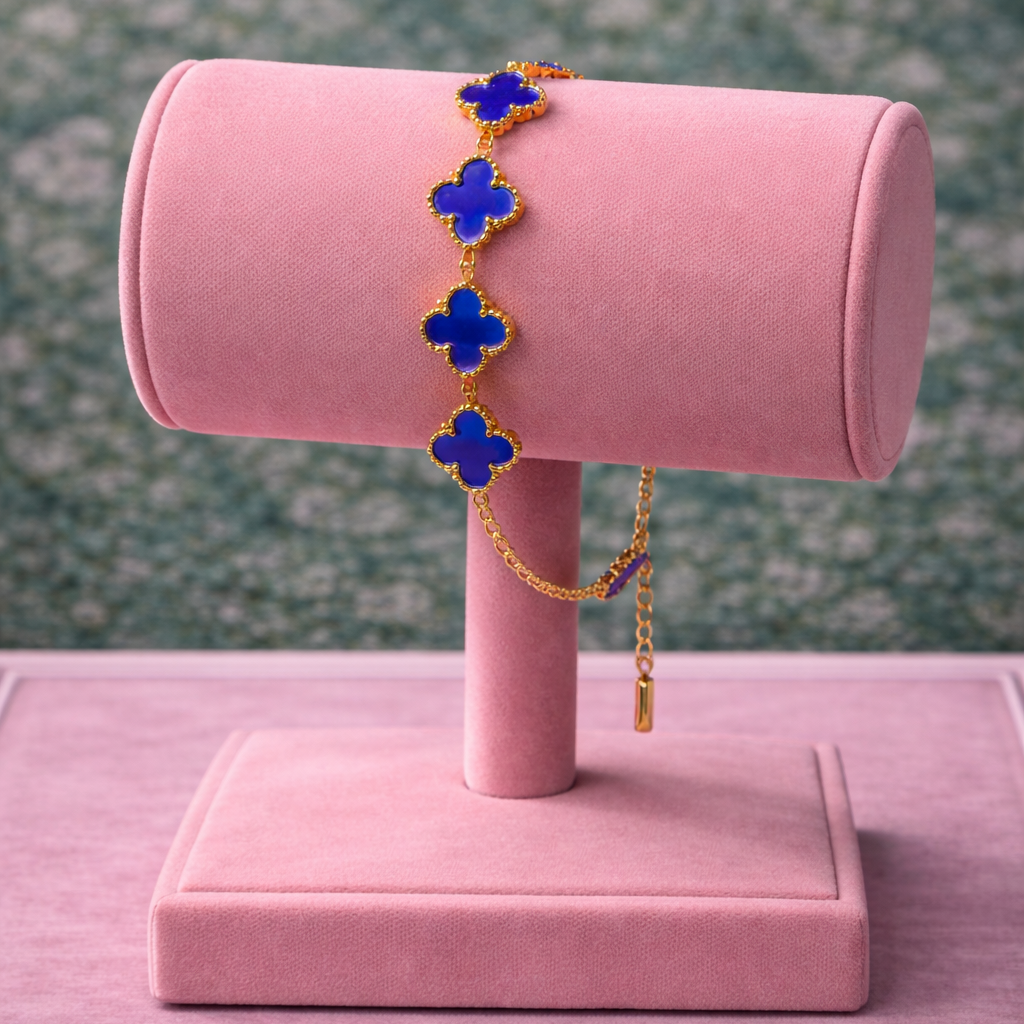 Miss Lucky Girl Clover Bracelets