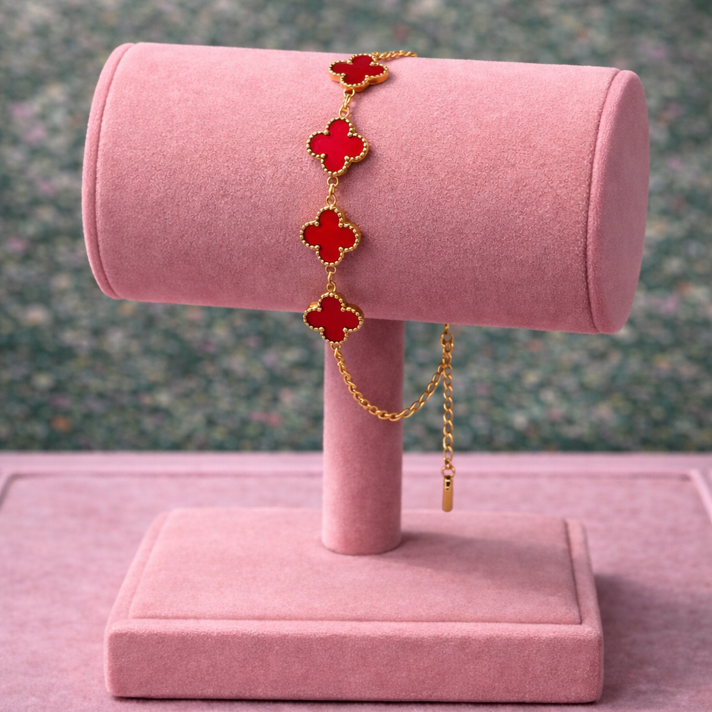 Miss Lucky Girl Clover Bracelets