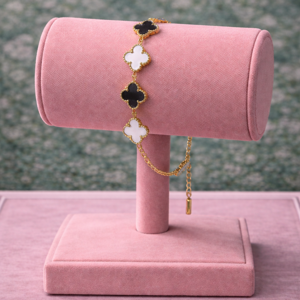Miss Lucky Girl Clover Bracelets