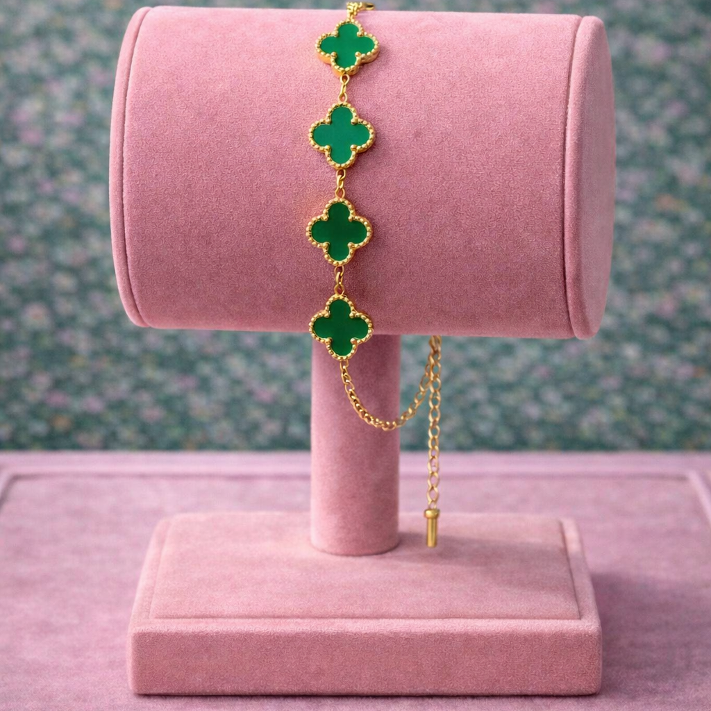 Miss Lucky Girl Clover Bracelets