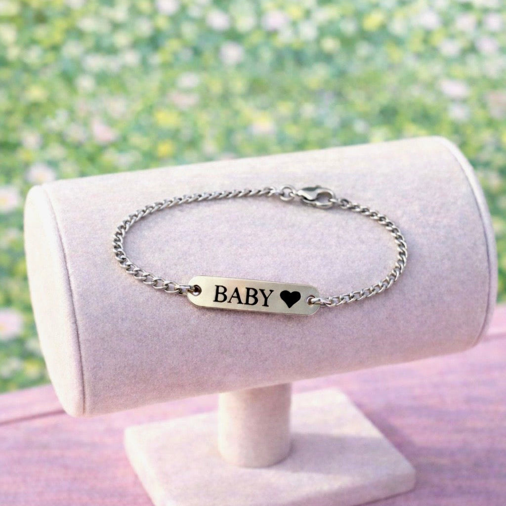 Custom Laser Engraved Miss Thing Baby/Child Bracelet