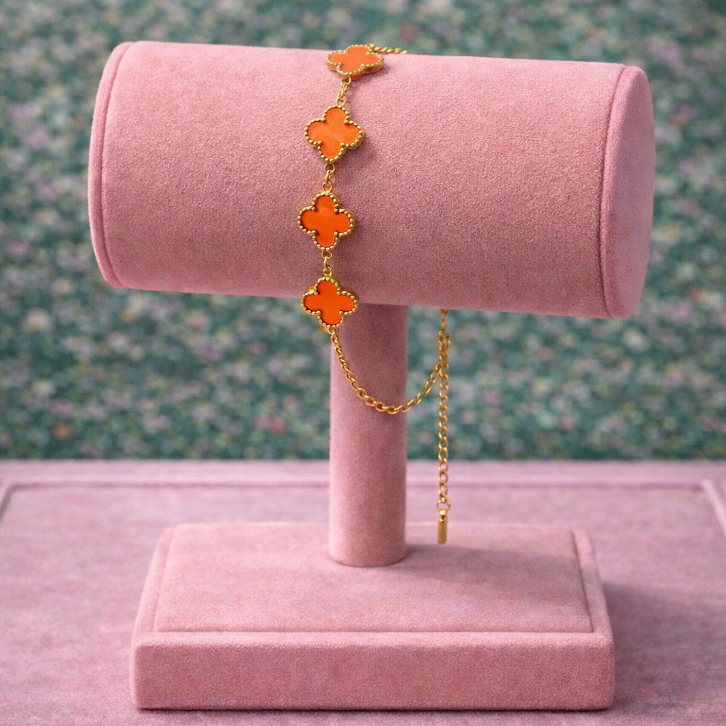 Miss Lucky Girl Clover Bracelets