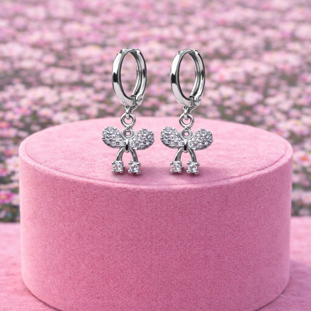 Miss Cherry Bomb Gold Plated Cherry Earrings