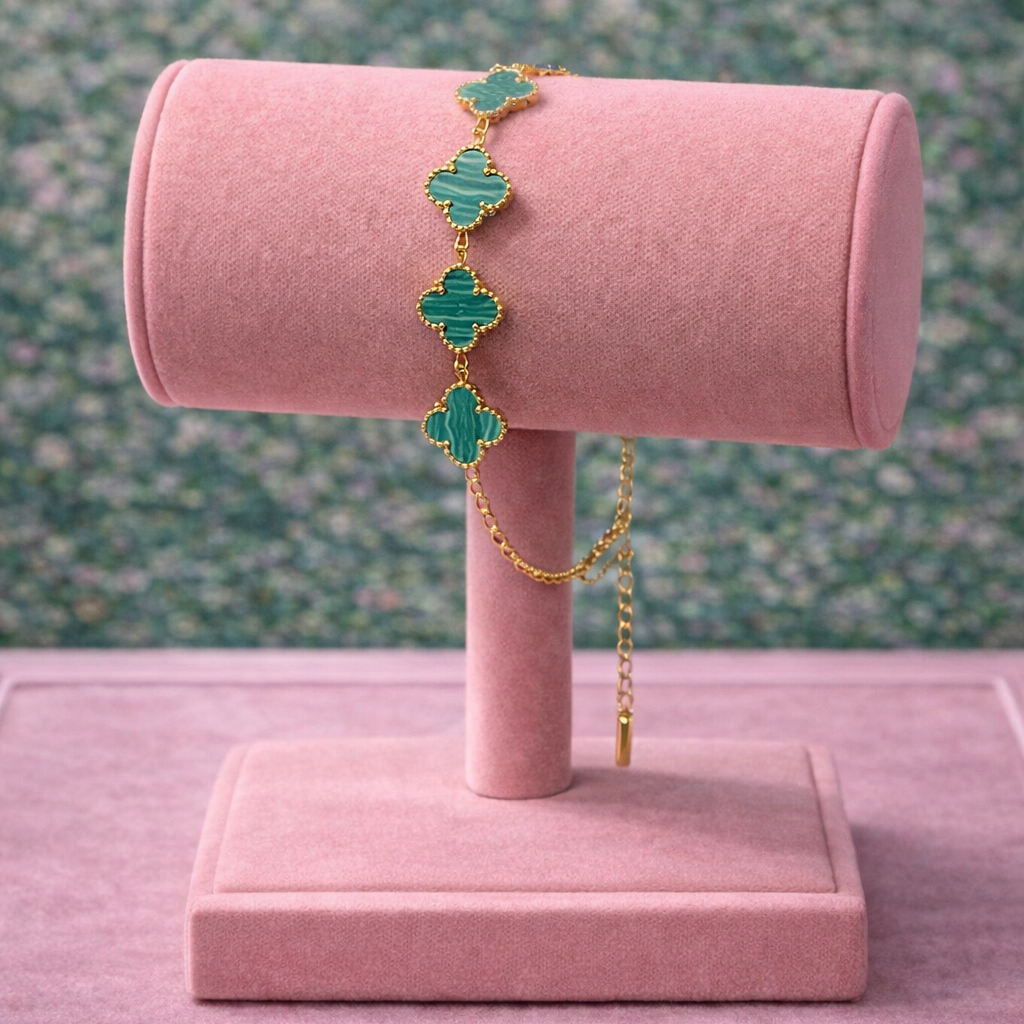 Miss Lucky Girl Clover Bracelets