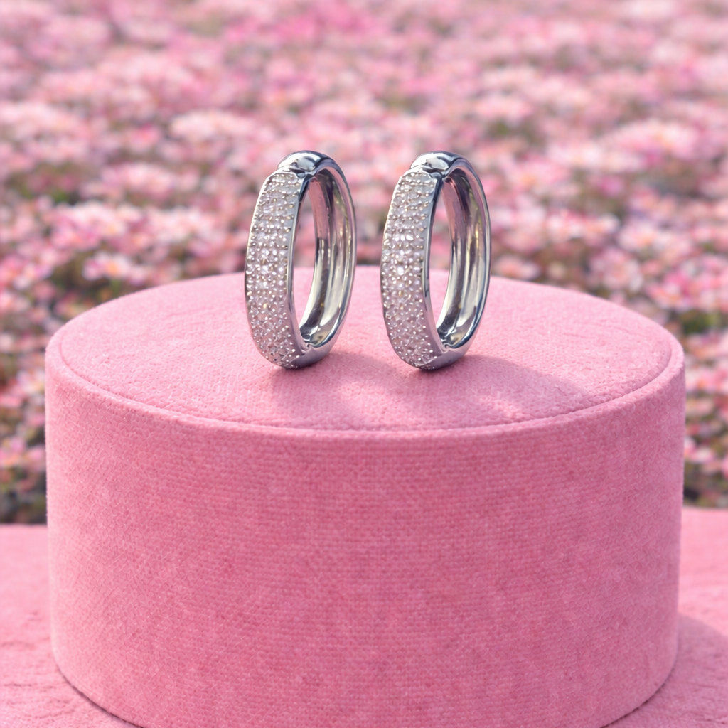 Miss Conceited Gold Plated Hoop Earrings