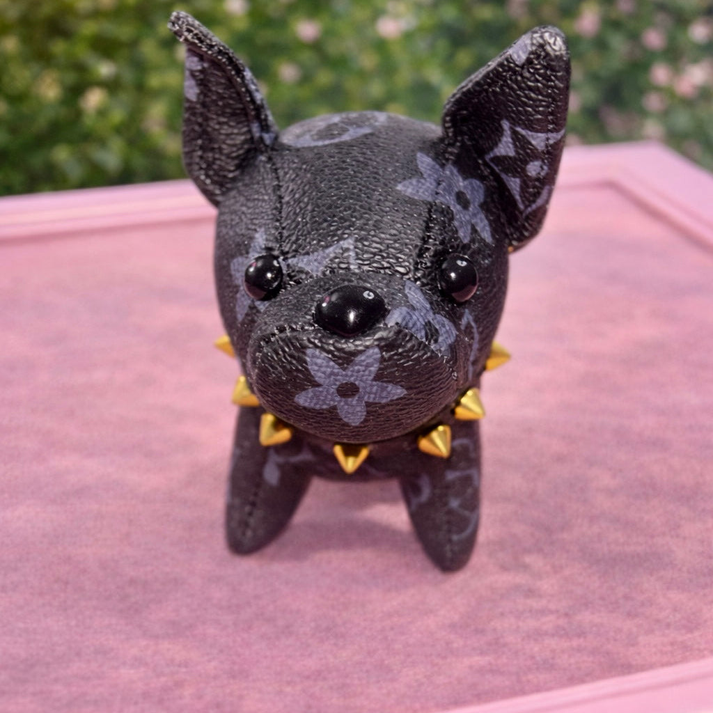 Cute Pink French Bull Dog Bag Charm/Keychain