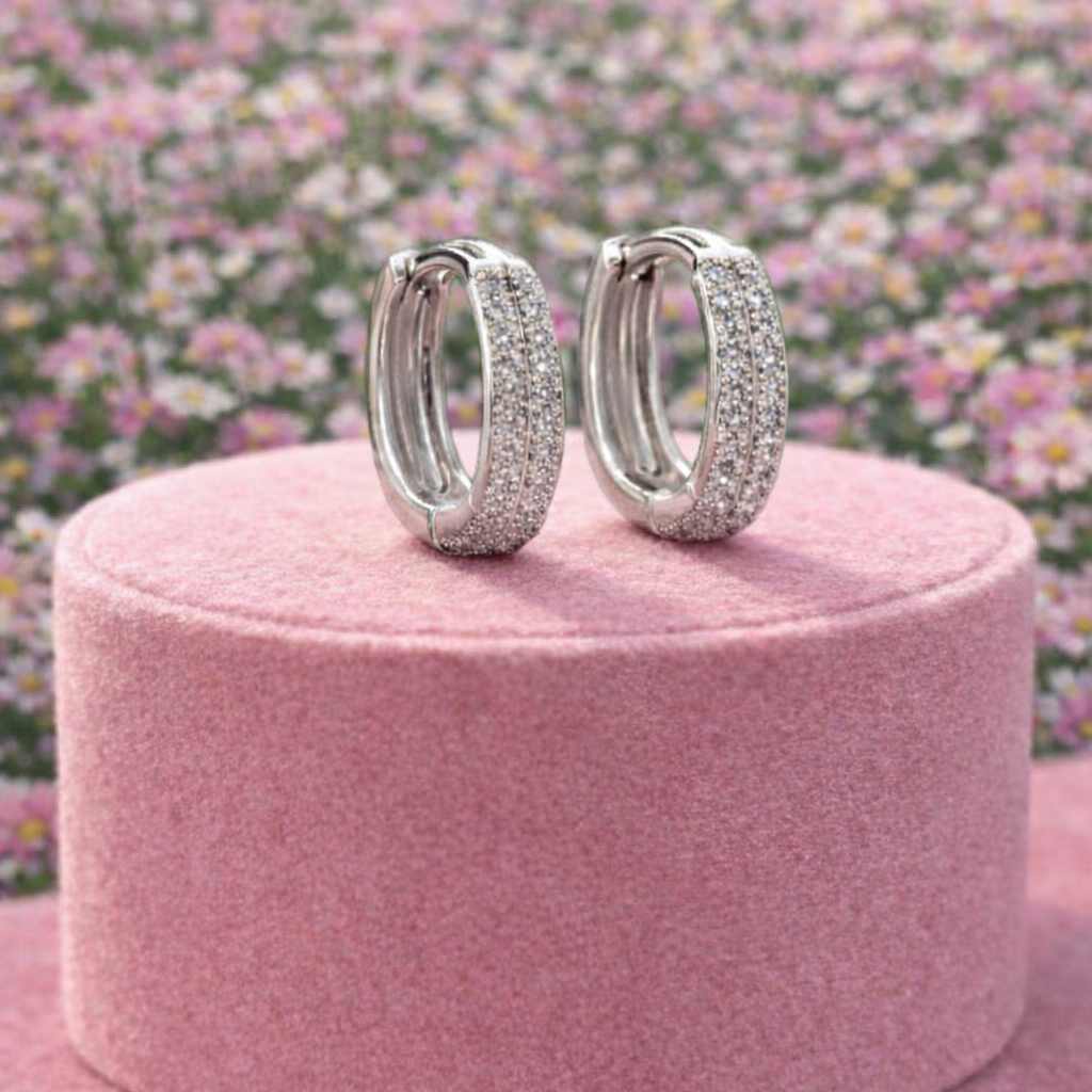 Miss Lavish Gold Plated Hoop Earrings